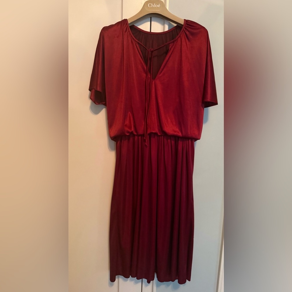 Vintage Burgundy dress